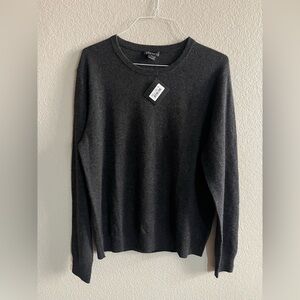 Phenix Dark Gray Cashmere Sweater